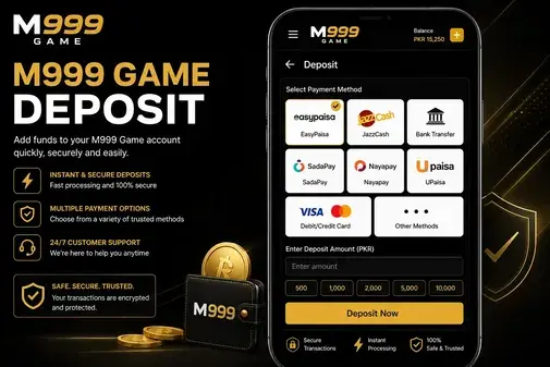 M999 Game Deposit Page